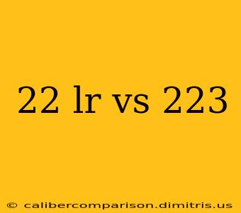 22 lr vs 223