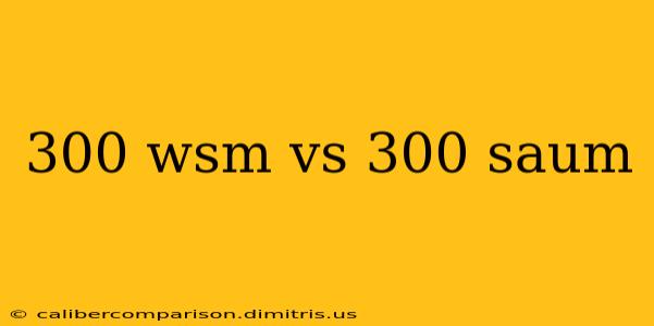 300 wsm vs 300 saum