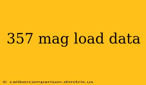 357 mag load data