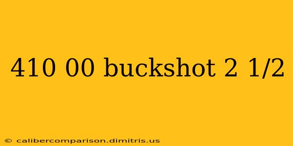 410 00 buckshot 2 1/2