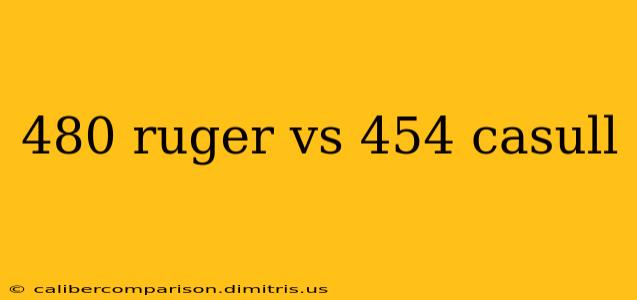 480 ruger vs 454 casull