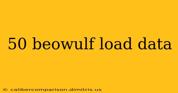 50 beowulf load data