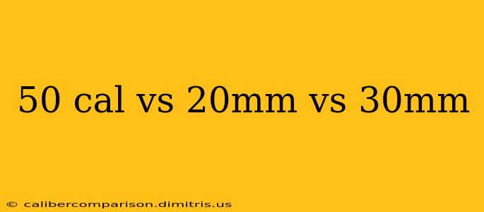 50 cal vs 20mm vs 30mm