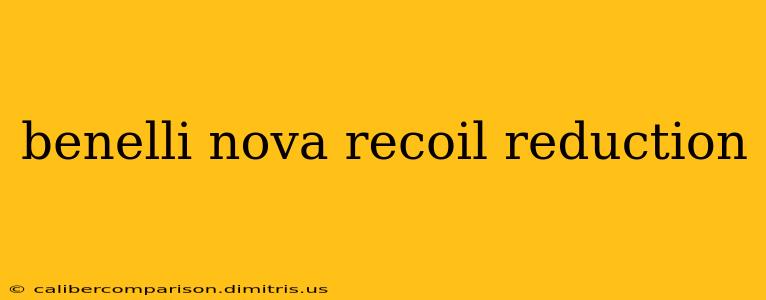 benelli nova recoil reduction