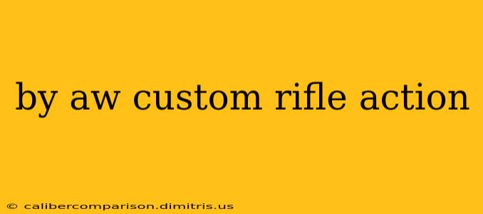 by aw custom rifle action