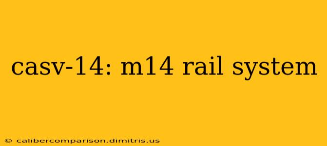 casv-14: m14 rail system