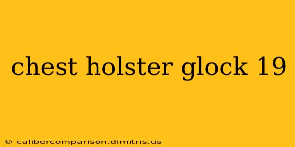 chest holster glock 19