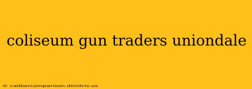 coliseum gun traders uniondale