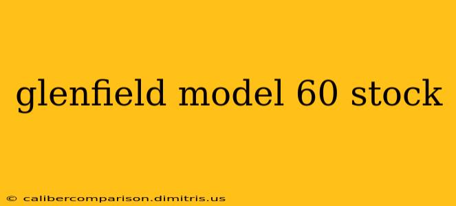 glenfield model 60 stock