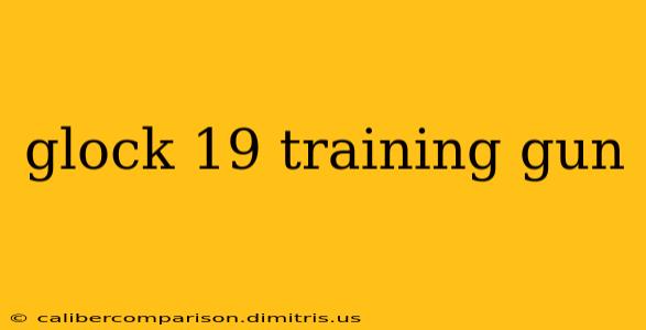 glock 19 training gun