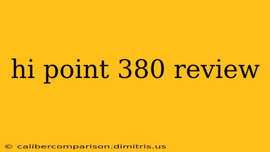 hi point 380 review