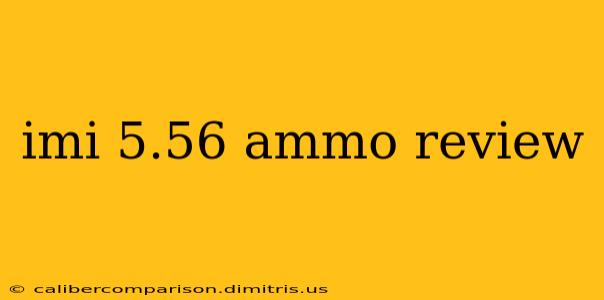 imi 5.56 ammo review