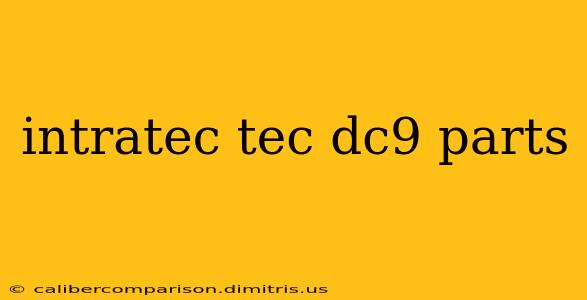 intratec tec dc9 parts