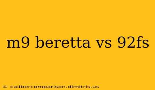 m9 beretta vs 92fs