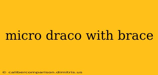 micro draco with brace