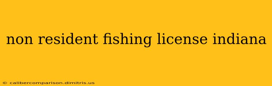 non resident fishing license indiana