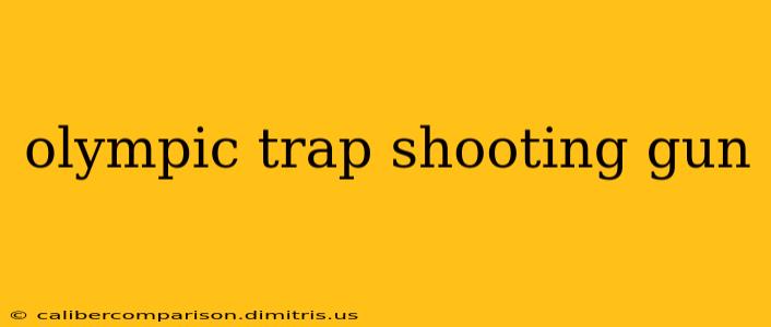 olympic trap shooting gun