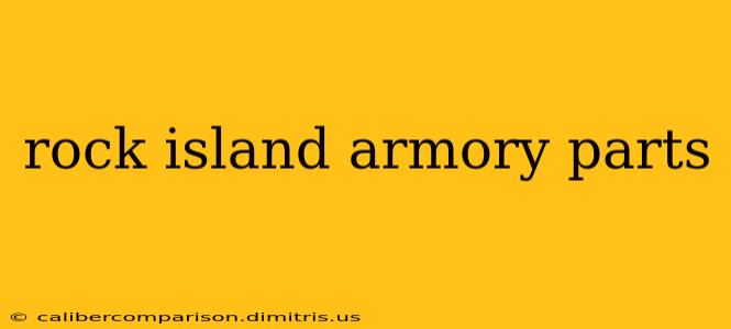 rock island armory parts